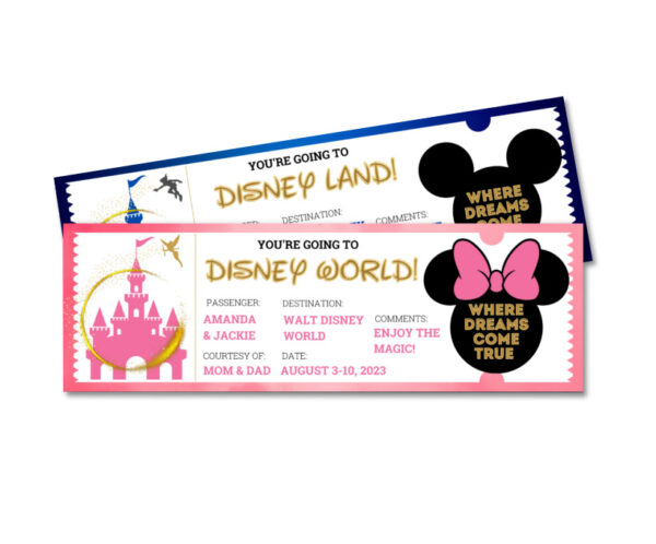 Tickets Disney