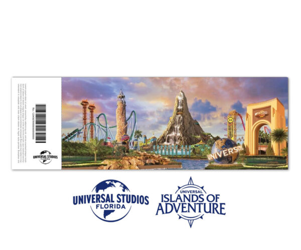 Ticket Universal 2 parks